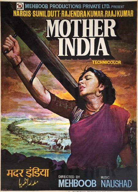 Mother India poster. Pic courtesy: Mehboob Productions